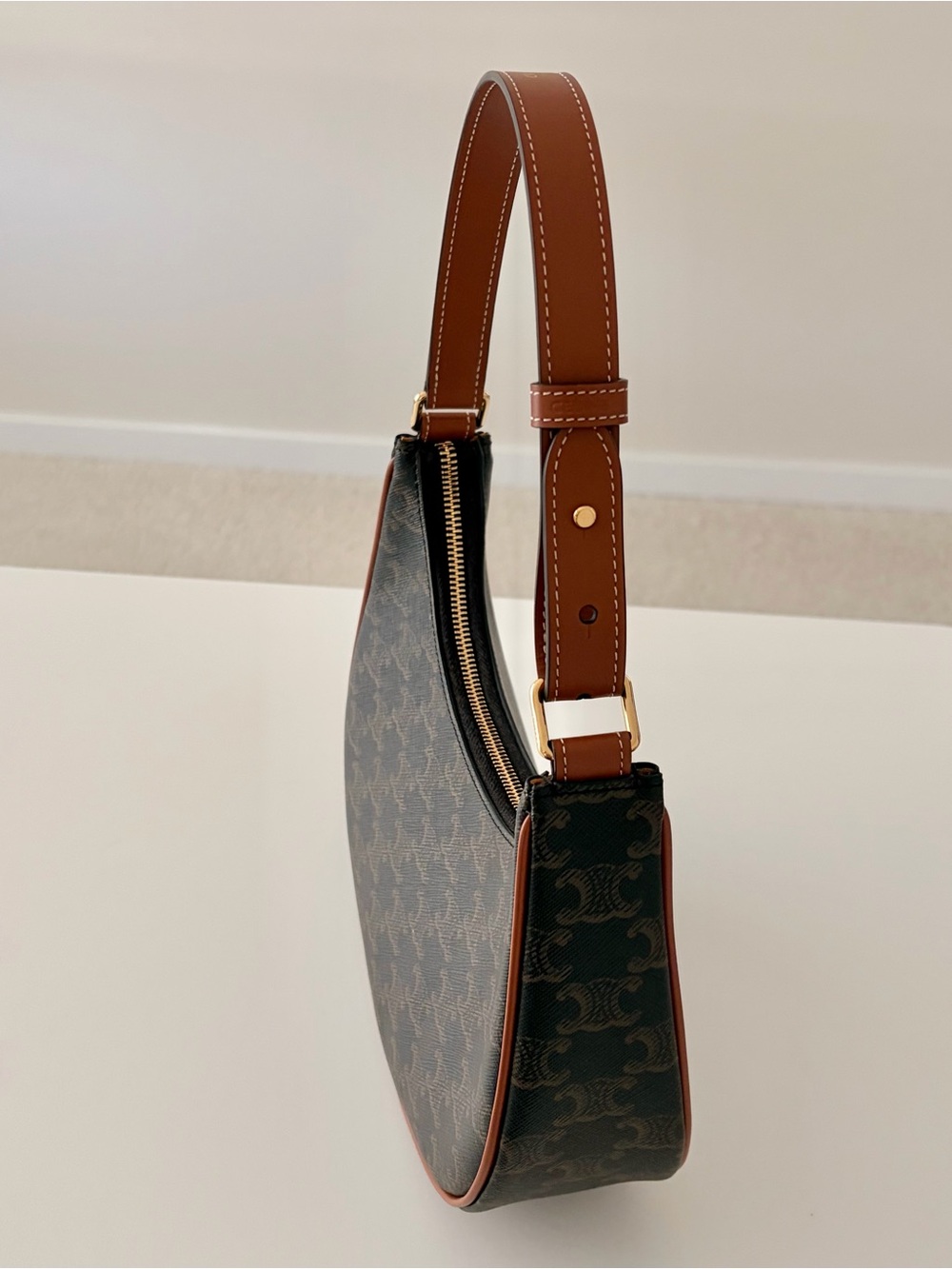Celine Ava Bag - Triomphe Canvas - Picture 4 of 13